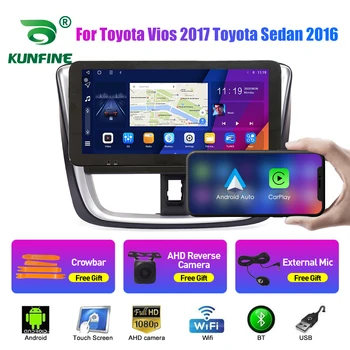 10.33 Tolline autoraadio Toyota, et rikuti 2017 2Din Android Okta Core Car-Stereo-DVD-GPS-Navigation-Mängija QLED Ekraani Carplay
