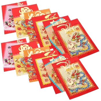 30 Tk 2024 Aastal Dragon Punane Pakettaknad, Uus Ümbrik Rahakott Hiina Zodiac Paber-Paketid, Festival Kingituse Raha Tasku