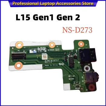 Algne NS-D273 Lenovo ThinkPad L15 Gen1 Gen2 L14 Usb Board Audio Juhatuse 100%Test Ok
