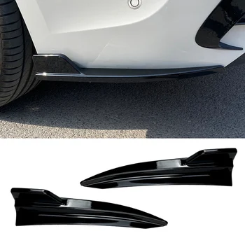 Auto Tagumine Põrkeraud Huule Difuusor Splitter Winglet Põll Spoiler jaoks -BMW 3-Seeria G20 M Sport 320I 325I 330I Hele Must