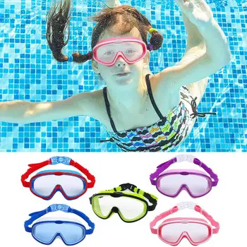 Bassein Kaitseprillid Lapsed Anti-Fog Anti-UV-avar Vaade Ujumine Kaitseprillid Snorkel Klaasid Silikooniga Tihend, Snorkeling Käik Ujuda Masque