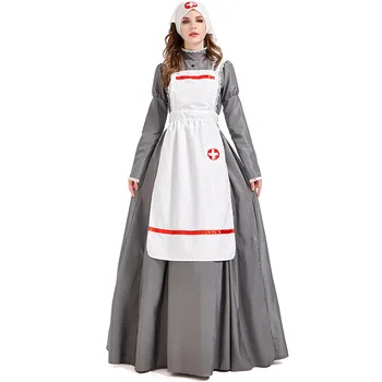 Halloween kostüüm karnevali 19. sajandi Euroopa õe kostüüm Florence Nightingale ' i kostüüm tulemuslikkuse