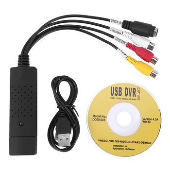 JABS Video, Audio VHS VIDEOMAKK USB-Video-Capture Kaarti, DVD Converter Capture Kaardi Adapter