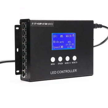 K-SY-408 8CH toodang üle 10 000 punkti toetada led pixel light time tunnel kontroller hääl ja muusika kontrolli funktsioon,UCS512