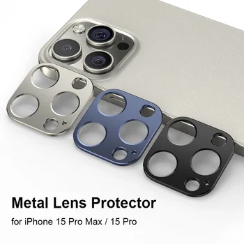 Kaamera Metallist Objektiiv Protector for Iphone 15 Pro Max 15Plus Tagasi Juhul Kaas Kaamera Rõngas Iphone 15 Pluss 15Pro Max Objektiivi Film
