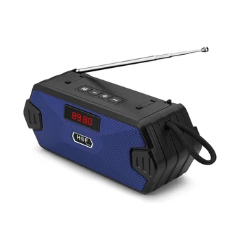 Kaasaskantav Bluetooth Mini Subwoofer Toetada TF Kaarti USB Kõlar FM-Vastuvõtja/Raadio FM-Sinine