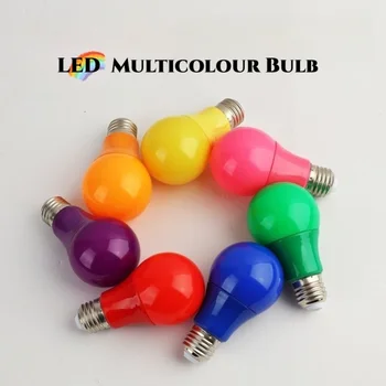 Multiclour Led Pirn Lamp E27 Värvikas Kerge Taskulamp Maailma Pirnid Home Decor Lamp Pidulik Valgus