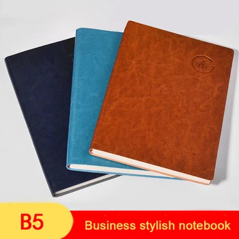 (Tasuta Logo Engraving) A5/B5/A6 Pehme Nahk Business Notebook, Notepad, Õpilane Päevikusse, Koosoleku Protokolli, Käsiraamat, Katkend Raamatust