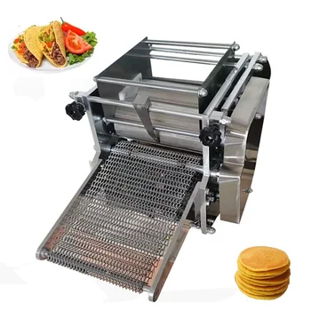 Täielikult Automatiseeritud Tööstuslikud Jahu Maisi-Tortilla Mehhiko Masin Taco Roti Tegija Vajutage Leiba, Teravilja Toote Tortilla Tegemise Masin