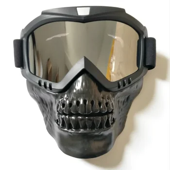 Uute tulijate Kõige Populaarsem Eemaldatav Modulaarne Mask Silmade Ja Suu Filter Mootorratta Kiiver Moto Casque Kasko Capacete