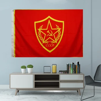 Vene Impeeriumi Lipp Nõukogude Sotsialistlike Vabariikide Liit Lipu Graafiline Custom Trükitud Sport Polüester Võlli Kate Kaitserõngad Banner