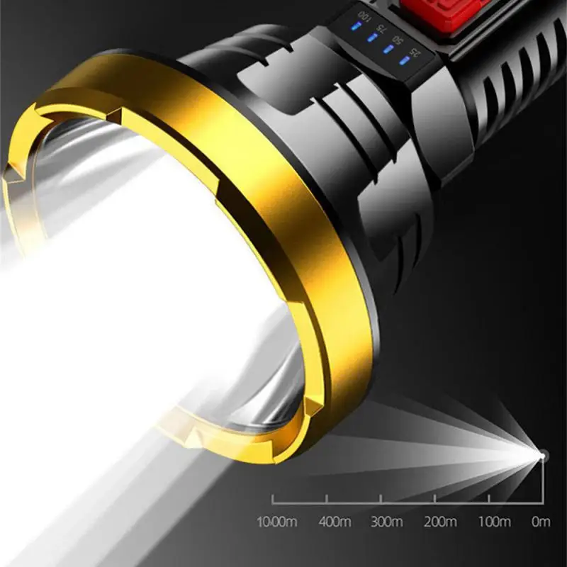 1~5TK P700 High Power LED Taskulamp Laetav Taktikaline 1000m Valgustus Veekindel Väljas Telkimine Lamp Jahindus