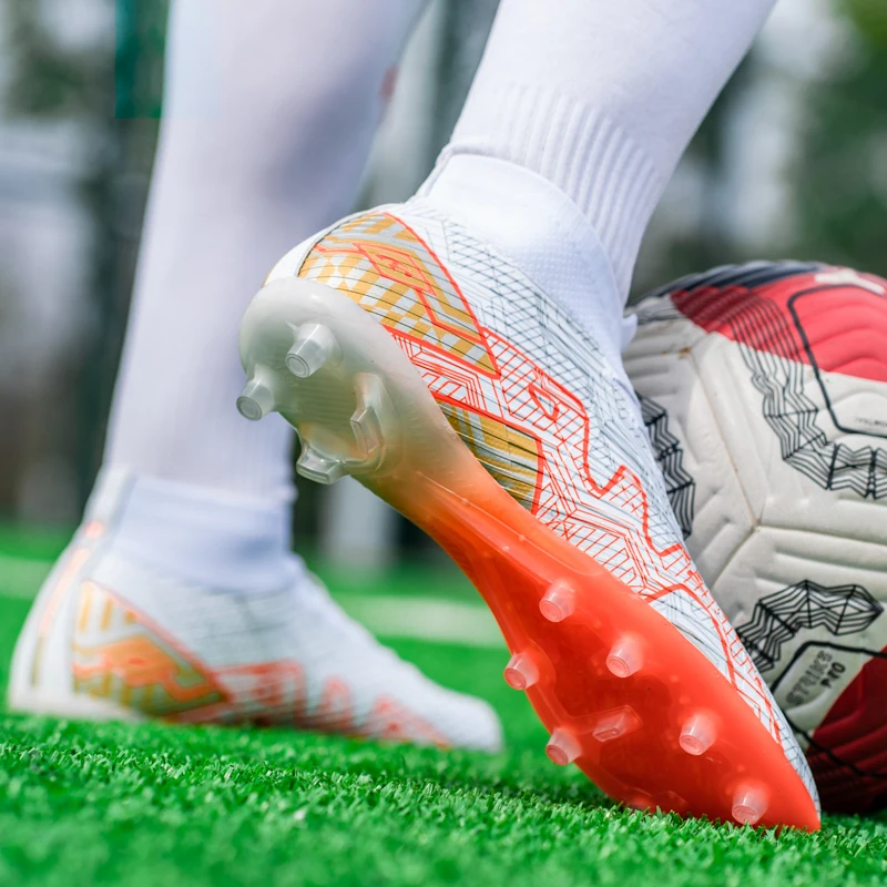 Meeste jalgpalli saapad Jalgpalli boot mitte tõsta tembitud tossud mugav täiskasvanud outdoor/indoor/game/koolitus