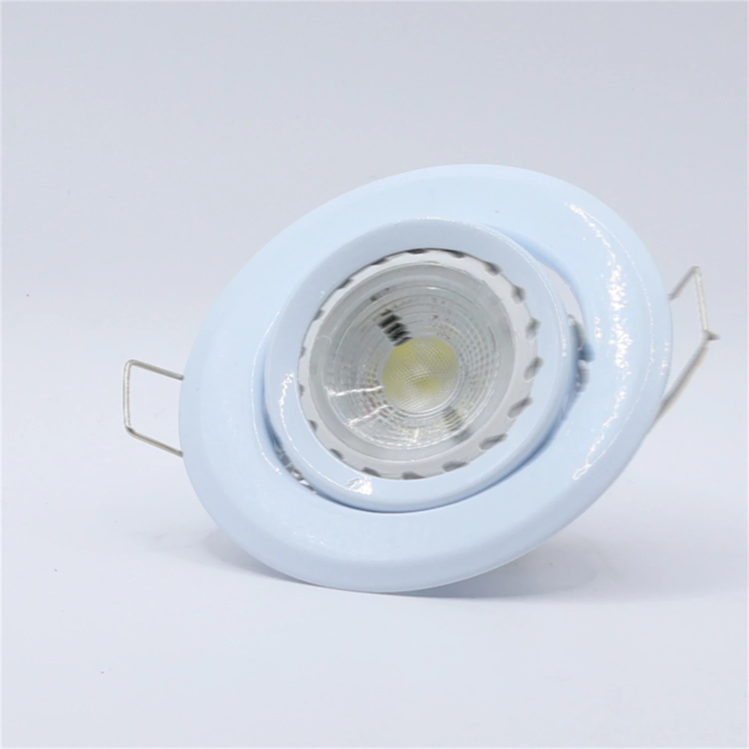 Ring Süvistatavad Tähelepanu keskpunktis Sisekujundus Rõnga Paigaldamine Koos GU10 Lamp Omanik LED Ülemmäära Tähelepanu keskpunktis Korpusesse Peidetud Lae Lamp Shell